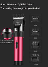 Load image into Gallery viewer, Professional Pet Hair Trimmer Electric Rechargeable Cat Dog Clipper Grooming Shaver Machine