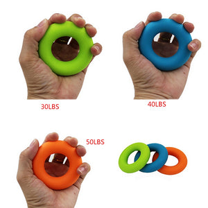 7cm Diameter Strength Hand Grip Ring Muscle Power Training Rubber Ring