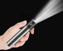 Load image into Gallery viewer, USB Rechargable Mini LED Flashlight 3 Lighting Mode Waterproof Torch Telescopic Zoom Stylish Portable Suit