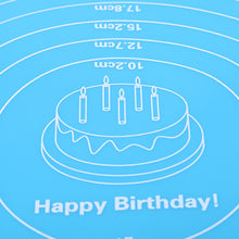Load image into Gallery viewer, Multi-function Cooking Pad Round Silicone Placemat Cake Mat