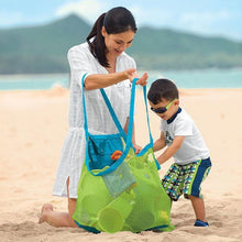 Load image into Gallery viewer, Mom Baby Beach Bags Women Kids Mesh Bag Big Size Storage Handbag
