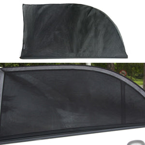 2pcs Car Rear Side Window UV Sun Prevent Sunshine Blocker Cover Shade
