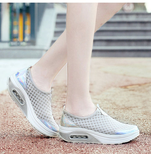Women Casual Shoes Soft Bottom Walking Shoes Woman Air Mesh Shoes