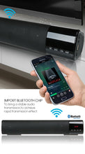 Load image into Gallery viewer, Portable Wireless HiFi Bluetooth Soundbar Speaker with Clock