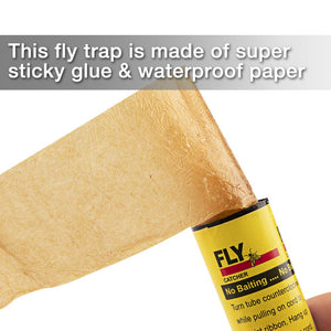 4pcs Sticky Ant Fly Repellent Paper Eliminate Flies Insect Bug Home Glue flytrap Catcher
