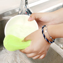 Load image into Gallery viewer, 6Pcs Silicone Cleaning Brushes Soft Silicone Scouring Pad