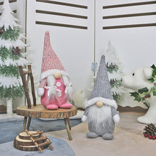 Load image into Gallery viewer, Long Hat Swedish Santa Gnome Plush Doll Ornaments