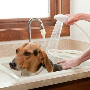 Pet Dog Cat Shower Head Bathroom Multi-function Tap Spray Heads