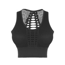 Load image into Gallery viewer, Seamless Sports Bra Top Fitness Women Racerback Running Crop