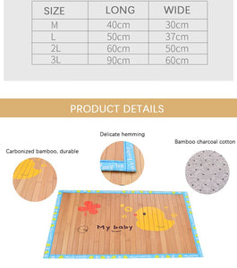 Pet Dog Mat Bamboo Mat Bite-resistant Dog Mat Summer Sleeping Cooling Mat