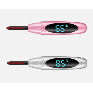 Electric Heated Eyelash Curler USB Charge Makeup Curling Kit