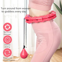 Load image into Gallery viewer, Home Fitness Smart Hoops Circle Adjustable Waist Training Ring