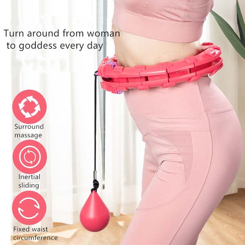 Home Fitness Smart Hoops Circle Adjustable Waist Training Ring