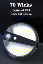 Load image into Gallery viewer, Waterproof 70 LED Solar Wall Light PIR Sensor Detection Garden Lamp
