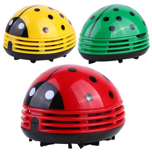 Mini Vacuum Table Vacuum Cleaner Ladybug dust Cleaner