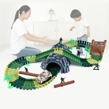 Load image into Gallery viewer, Create-a-Track Dino World Track Playset