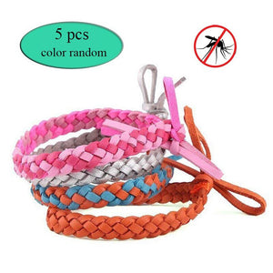 New Outdoor Anti Mosquito Pest Insect Bugs Repellent Repeller Wrist Band Bracelet Wristband
