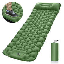 Load image into Gallery viewer, Inflatable Camping Mat with Pillow Built-in Pump