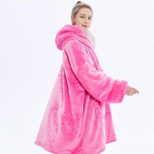 Ultra Plush Blanket Hoodie Soft and Warm Blanket Hooded