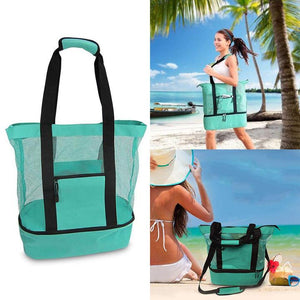 2 in 1 Multifunction Beach Camping Picnic Insulation Bag Ice Bag