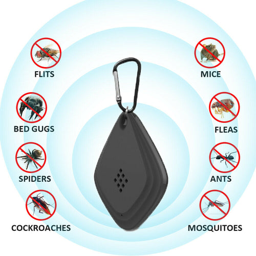 Portable USB Mosquito Repeller Ultrasonic Electronic Cockroach Spider Killer Pest
