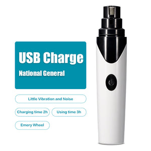Rechargeable Dog Nail Grinders Professional Electric Dog Cat Nail Clippers