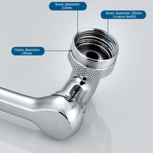 Load image into Gallery viewer, 360° Rotary Water Bubbler Extension Faucet Fit for G1/2 Faucet