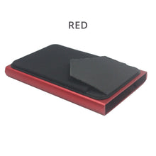 Load image into Gallery viewer, Slim Aluminum Pop Up RFID Card