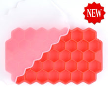 Load image into Gallery viewer, 37 Cavity Ice Cube Tray Honeycomb Ice Cube Mold
