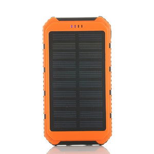 Power Bank 5000mAh Solar Powerbank Extreme Mobile Phone Pack With LED External Battery