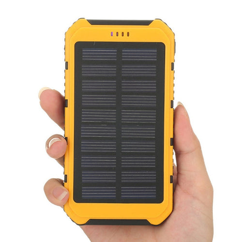 Power Bank 5000mAh Solar Powerbank Extreme Mobile Phone Pack With LED External Battery