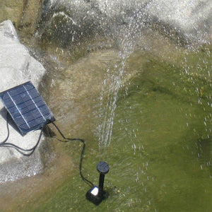 Solar Panel for Power Fountain Garden Water Pond Pump