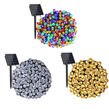 Load image into Gallery viewer, Solar String Lights 100LED &amp; 200 LED 8 Modes Solar Powered Fairy Christmas Lights for Outdoor Indoor Garden Patio Lawn Landscape