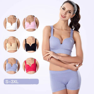 Women Seamless Comfortable Sports Bras Yoga Support Bra
