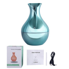 Load image into Gallery viewer, USB Aroma Essential Oil Diffuser Ultrasonic Cool Mist Humidifier Air Purifier 7 Color Change LED Night Light