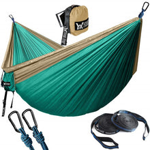 Load image into Gallery viewer, Upgrade Camping Hammock Outdoor Tourist Hanging Hammocks Portable Parachute Nylon Hiking Hammock