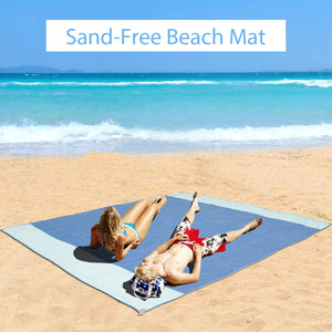 Upgrade Magic Sand Mat Beach Sandless Outdoor Waterproof Beach Mat
