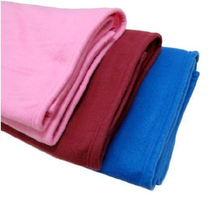 Warm Fleece Blanket with Sleeve Throws on Sofa/Bed/Plane Travel Blanket