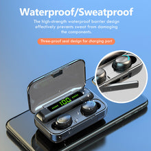 Load image into Gallery viewer, WIRELESS BLUETOOTH SPORTS HEADSET WITH CHARGING CASE