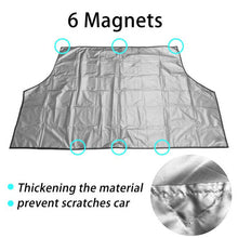 Load image into Gallery viewer, Magnetic Car Windscreen Cover Sun Shade Shield Dust Snow Ice Frost Protector