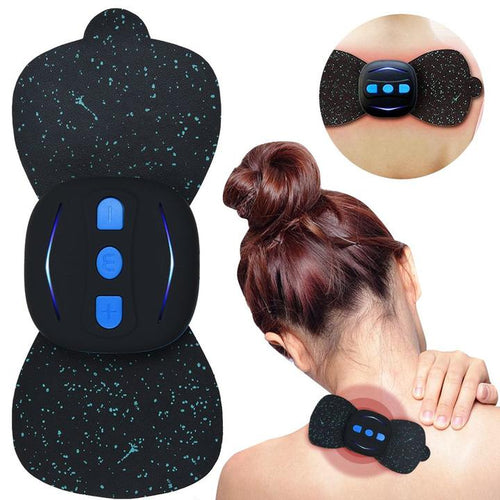 Portable Electric Neck Cervical Massager Stimulator Relief Pain