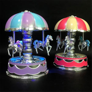 Carousel Light Music Box