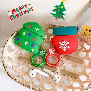 Airpods Apple Bluetooth Headset Cartoon Silicone Case
