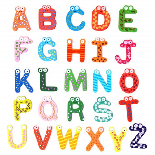 Numbers Alphabet Refrigerator Magnet Sticker