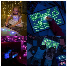 Load image into Gallery viewer, Kids Glowing Magical Painting Board