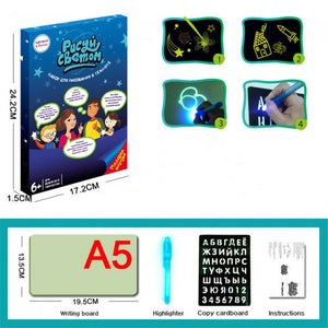 Kids Glowing Magical Painting Board