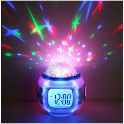 Sky Star Night Music LED Lamp Alarm Clock