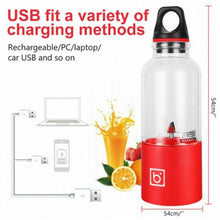 Load image into Gallery viewer, Portable Juice Maker USB Rechargeable