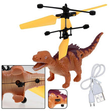 Load image into Gallery viewer, RC Flying Helicopter Dinosaurs Flying Toys