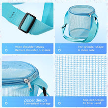 Load image into Gallery viewer, Children&#39;s Mesh Shell Buggy Bag Beach Round Sand Digging Bucket